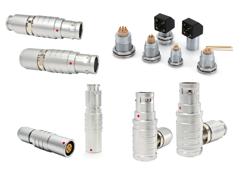 B 系圓形推拉自鎖連接器