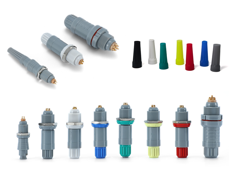 P 系圓形塑料推拉自鎖連接器