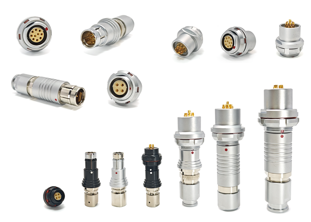 F 系圓形推拉自鎖連接器