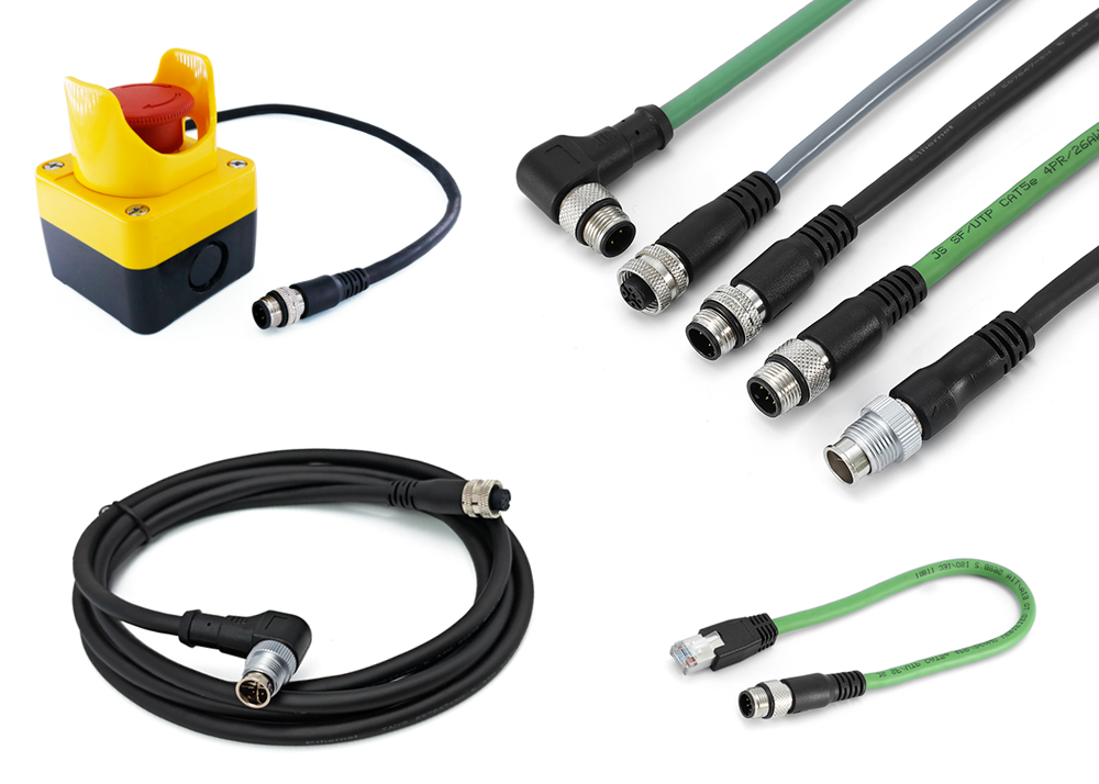 M12螺紋連接器定制線束